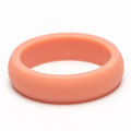 Wedding Ring Sport Band Double Debossed Silicone 5.5*2.8*4-8mm, Customized Size Can Also Be Supplied Third Party Appraisal Cute